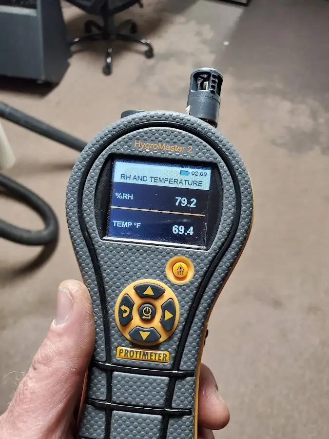 Moisture meter humidity assessment for Fire & Smoke Damage Restoration in McFarland